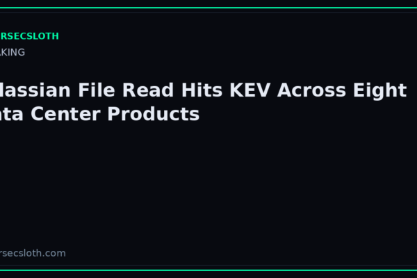 CVE-2026-21589: Atlassian Data Center File Read Added to CISA KEV