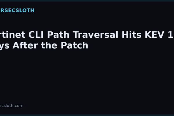 CVE-2025-61624 Fortinet KEV: FG-IR-26-122 CLI Path Traversal