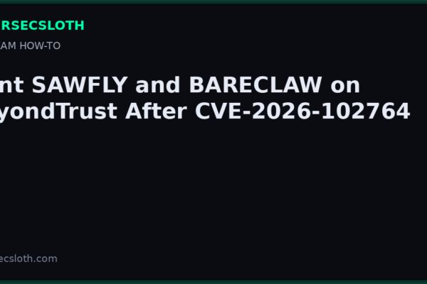 Hunt BeyondTrust SAWFLY BARECLAW: CVE-2026-102764 Lab Walkthrough