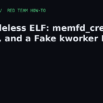Linux memfd_create Fileless ELF Exec Lab Walkthrough