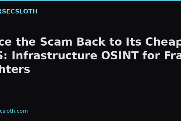 Trace Scammer Infrastructure With OSINT: WHOIS, Passive DNS, Wallets