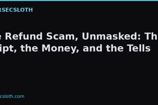 How Fake Refund and Tech-Support Scams Work, End to End